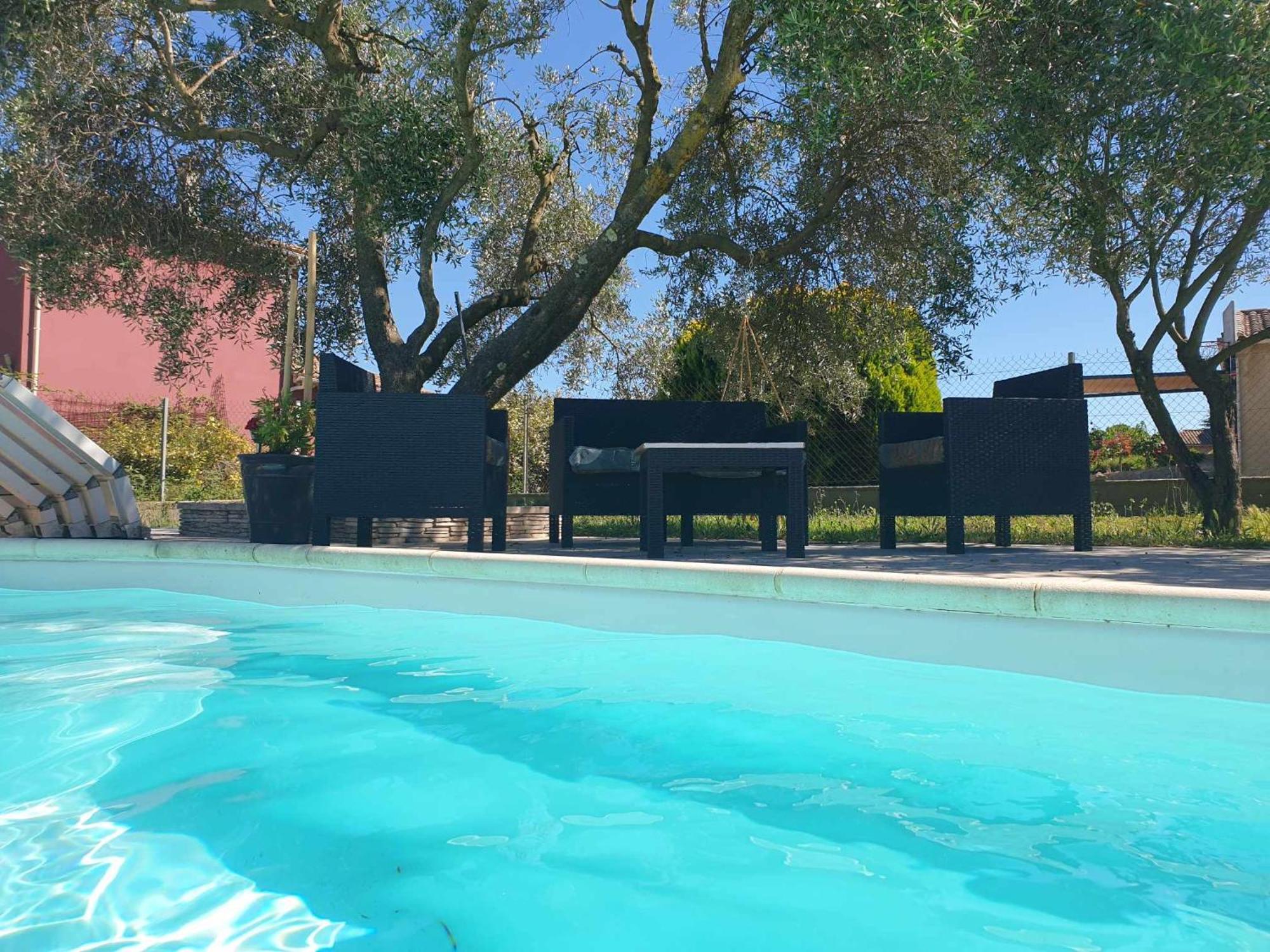 Gite Et Piscine L'Ecrin Aux Oliviers En Cevennes Saint-Christol-lès-Alès Exterior foto